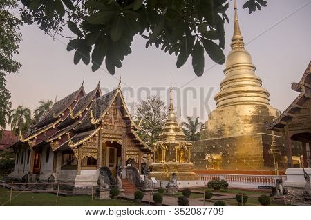 Thailand Chiang Mai Wat Phra Singh