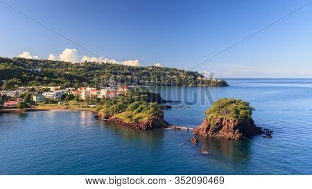 Castries, St Lucia - November 7:  Gateway To The Port Of Castries Pictured On November 7, 2013.  Cas
