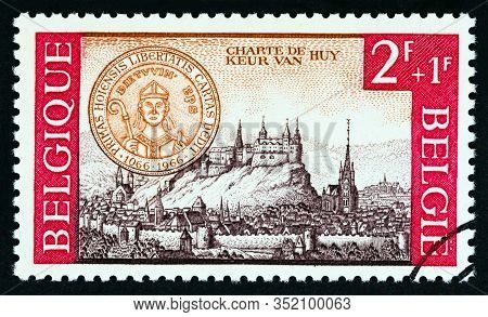 Belgium - Circa 1966: A Stamp Printed In Belgium From The 