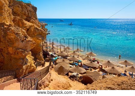 Reefs On Red Sea El Fanar Beach In Egypt