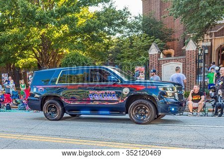 Atlanta. Georgia - August 31, 2019: First Responders Are People With Specialized Training And Are Th