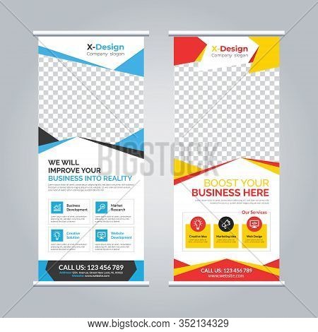 Door Hanger Design Template For Corporate Office,door Hanger Corporate Design.