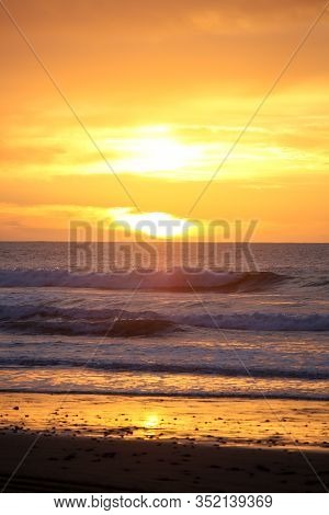 Landscapes Of Legzira Beach On The South Morrocco