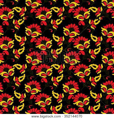 Seamless Pattern Floral Design