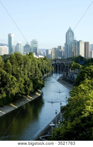 Shenzhen - moderne kinesisk by