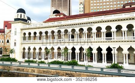 The Kuala Lumpur Railway Station. Malayan Railways Hub. Kuala Lumpur / Malaysia - 02.24.2018