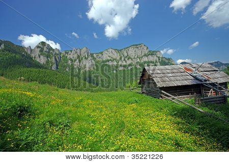 Old Wooden Sheepfold
