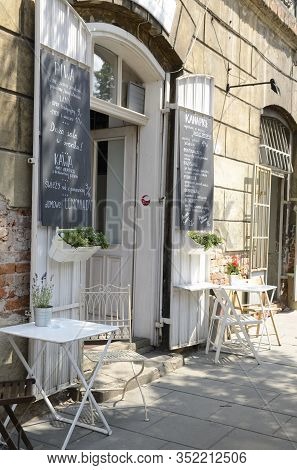 Restaurant In Jewish District Of Krakow