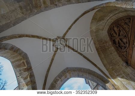 Saint Petersburg, Russia - May 16, 2018: Landscape With Beautiful View Of The Gothic Church Of Peter