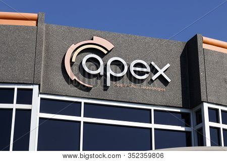 Mason - Circa February 2020: Apex Supply Chain Technologies Word Headquarters. Apex Supply Chain Tec