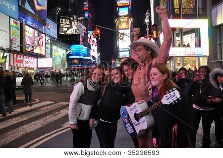 Naked Cowboy Times Square Images, Illustrations & Vectors (Free) - Bigstock