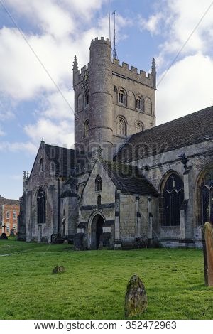 St John The Baptist Church, Devizes, Wiltshire, Uk 
Grade I Listed Norman Church