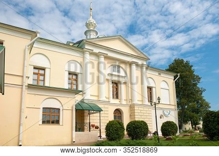 Church Of The Transfiguration In The Nikolo-peshnoshsky Monastery.