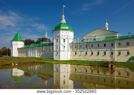 West Tower (xvii-xviii C.) And Northwest Tower (xvii-xviii C.) Of The Nikolo-peshnoshsky Monastery