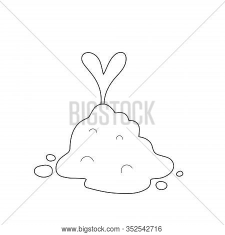 Seedling Soil Doodle Vector Photo Free Trial Bigstock