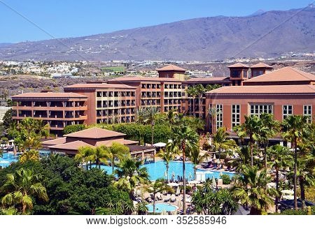 Tenerife,canary Islands,spain - March 15, 2019: View On H10 Costa Adeje Palace A Seafront Hotel With