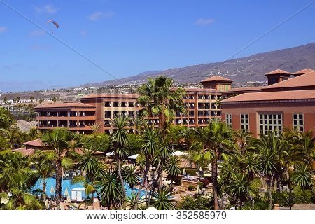Tenerife,canary Islands,spain - March 15, 2019: View On H10 Costa Adeje Palace A Seafront Hotel With
