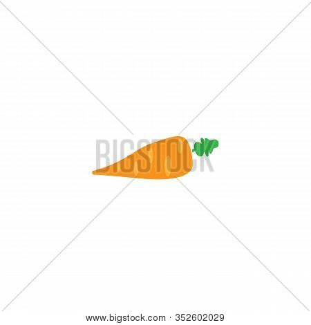 Carrot Logo Vector Ilustration Template Design Icon