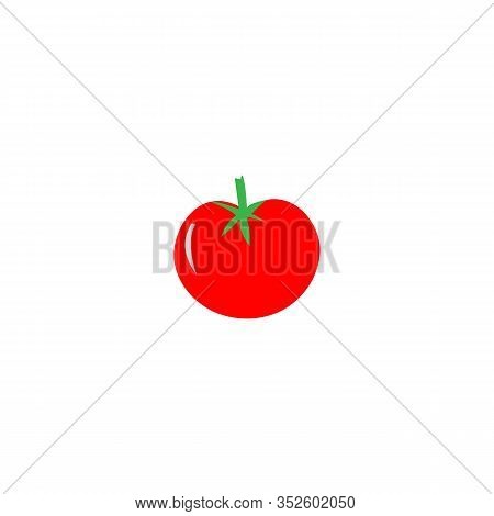 Tomato Logo Vector Ilustration Template Design Icon