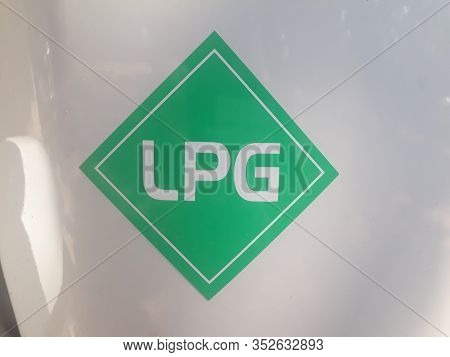 Alternative Fuel Sticker Showing It Is Dangerous.