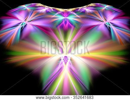 Abstract Symmetrical Fractal
