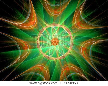 Abstract Symmetrical Fractal