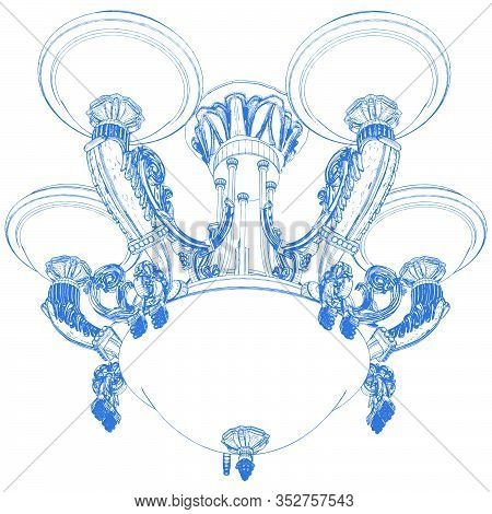 Luster Chandelier Vector 65.eps