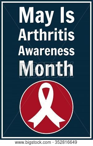 May Is National Arthritis Awareness Month. Holiday Concept. Template For Background, Banner, Card, P