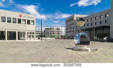 Wetzlar, Germany 06. July 2019: Company Building Of Leica Camera Ag, Leitz Park, Wetzlar, Hesse, Ger