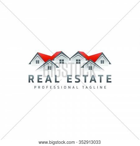 Business Real Estate - Logo Design Vector Isolated On White Background