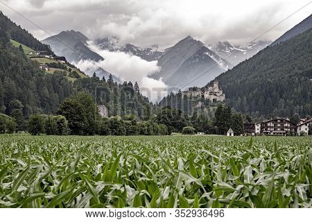 Castle Taufers In Campo Tures, Aurina Valley, Italy