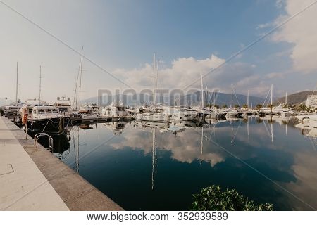 9 Nov 2018 Perast Town In The Bay Of Kotor, Montenegro