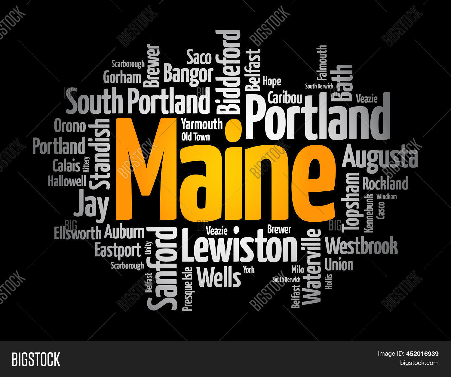 List Cities Towns Image & Photo (Free Trial) Bigstock