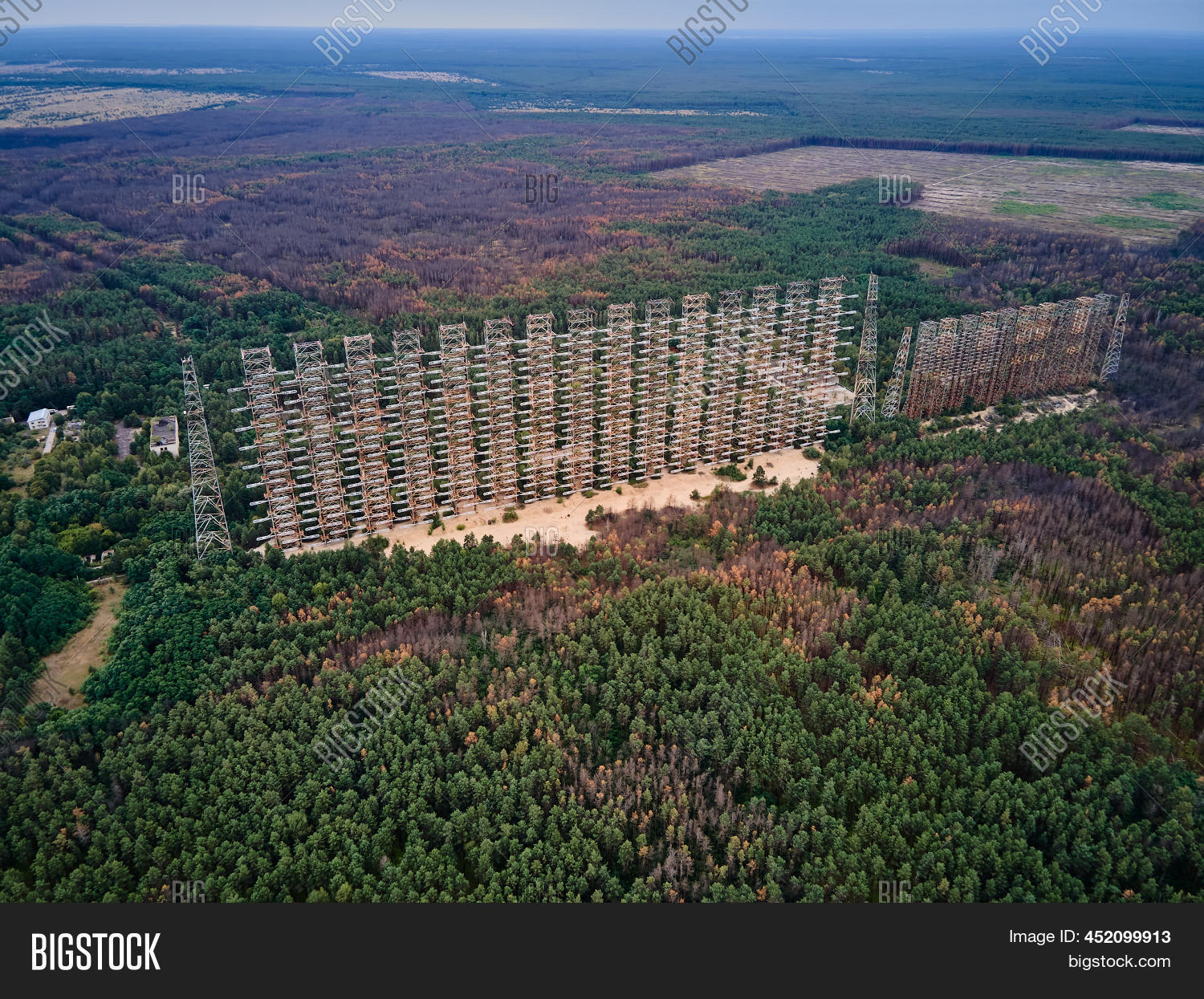Aerial View Duga Radar Image & Photo (Free Trial) | Bigstock
