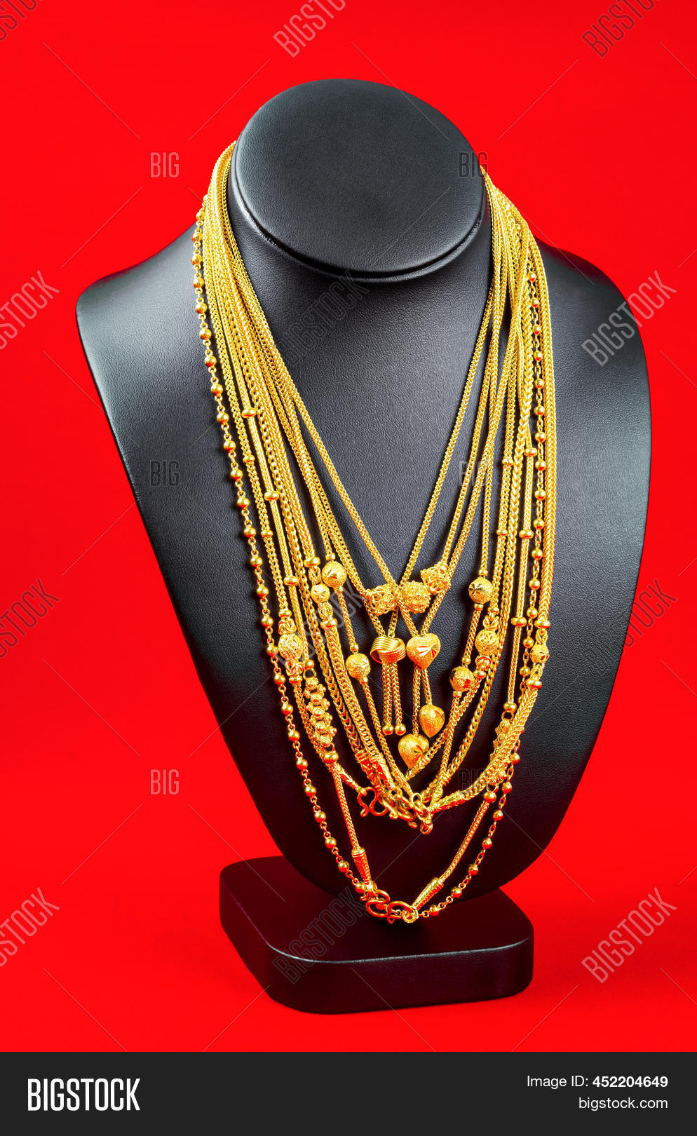 Necklace Display Stand Image & Photo (Free Trial) Bigstock