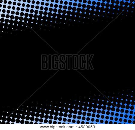 Szaggatott kék háttér