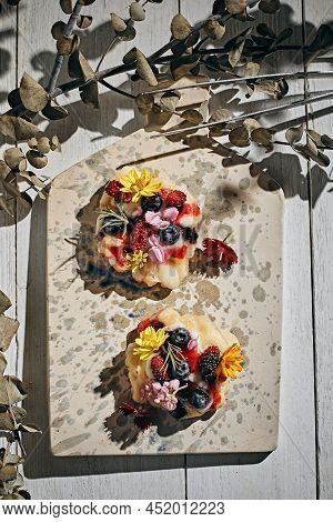 Homemade Croissant Waffle Or Croffle