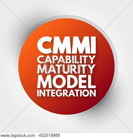 Cmmi - Capability Maturity Model Integration Acronym, Technology Concept Background