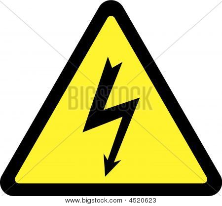 High Voltage Sign