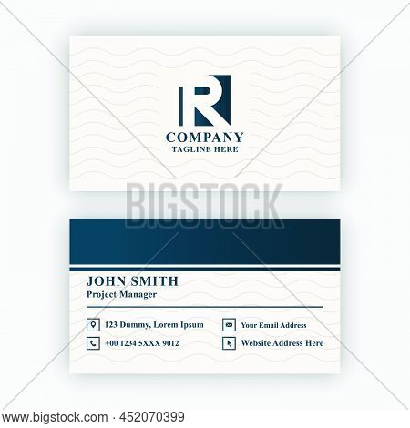 Business Card Design Template