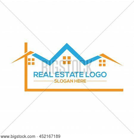 Real Estate, Building And Construction Logo Vector Design