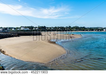 The Port Of Morgat A Sunny Day Of Summer