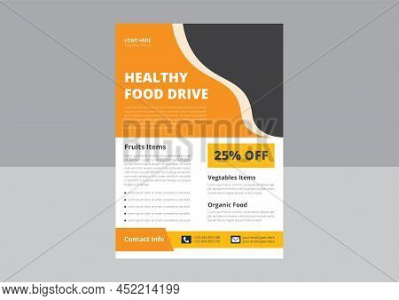 Food Drive Flyer Templates. Food Donation Flyer Design. Charity Fundraisers Flyer Poster Template. C