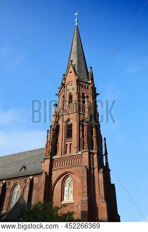 Gelsenkirchen City, Germany. Old Roman Catholic Church - St. Augustinus.