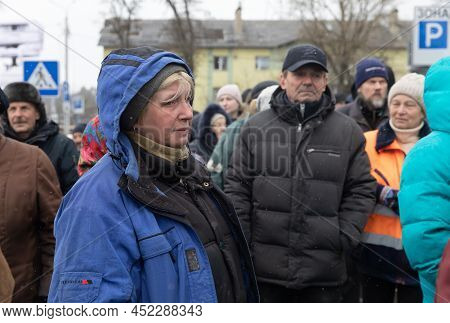 Russian-ukrainian War. Humanitarian Aid In Bucha