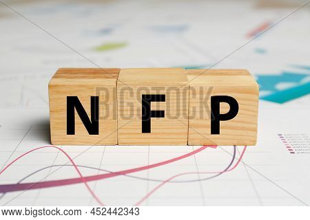 Cubes With Abbreviation Nfp On Graphical Chart