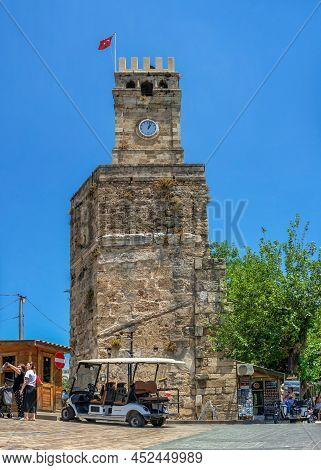 Antalya Clock Tower In Turkey