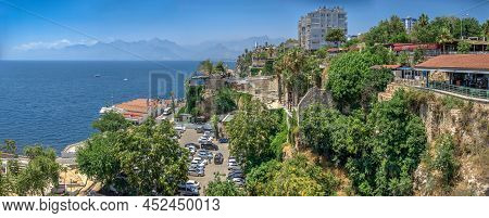 Roman Harbor In Antalya, Turkey