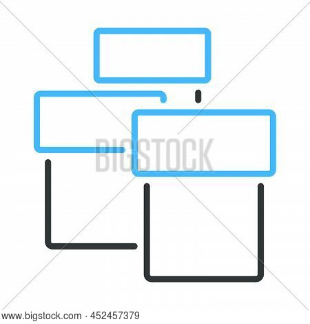Gouache Can Icon. Editable Bold Outline With Color Fill Design. Vector Illustration.