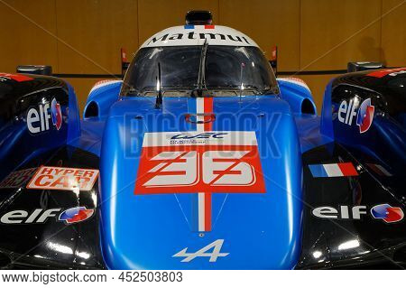 Lyon, France, April 7, 2022 : The Lyon Motor Show Is Held At Eurexpo. For The Second Time Only In Fr